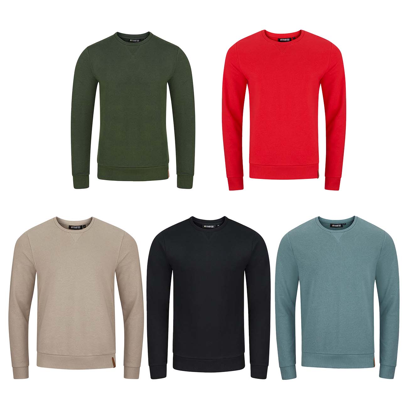 Men's V-neck Organic Cotton Sweater Ibiza: Made In Italy - Foto 4