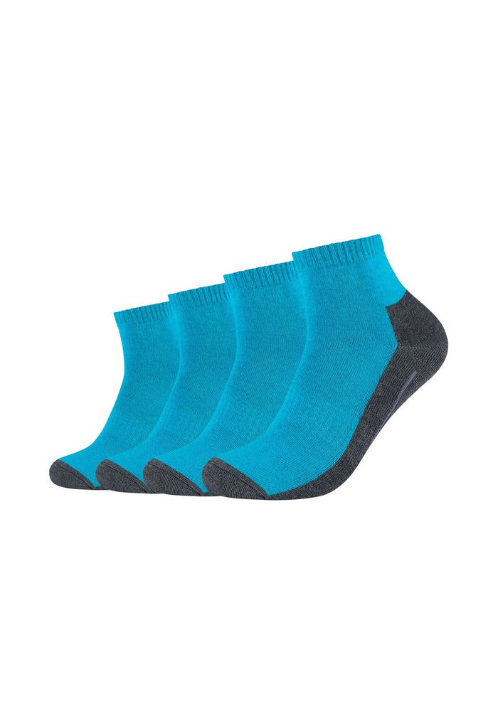Camano Unisex Classic Sport Quarter 4er Pack