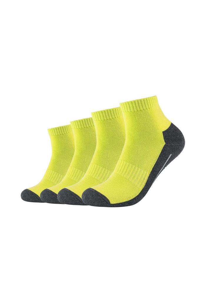 Camano Unisex Classic Sport Quarter 4er Pack
