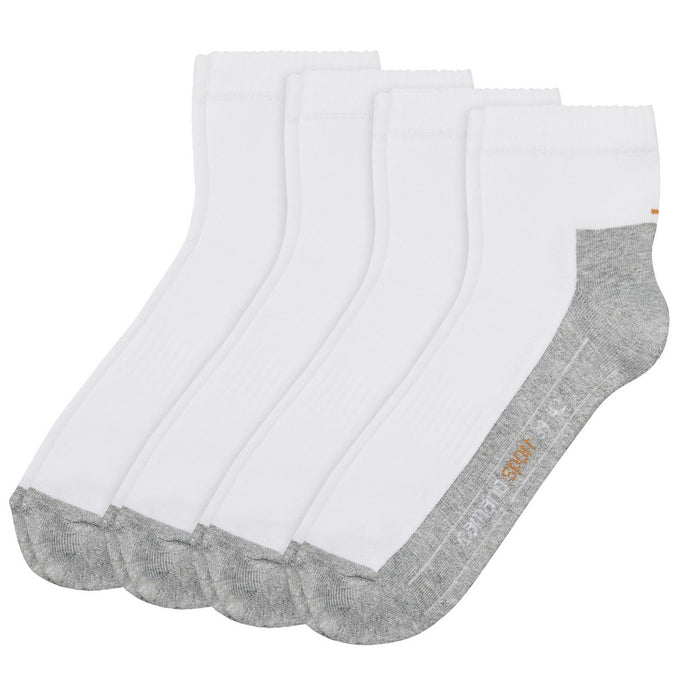 Camano Unisex Classic Sport Quarter 4er Pack