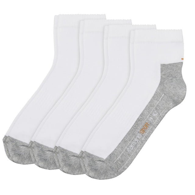 Camano Unisex Classic Sport Quarter 4er Pack