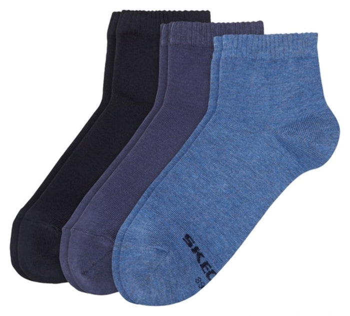 Skechers Herren Quarter Socken Basic 3er Pack