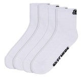 Skechers Unisex Quarter Socken Cushioned 4er Pack