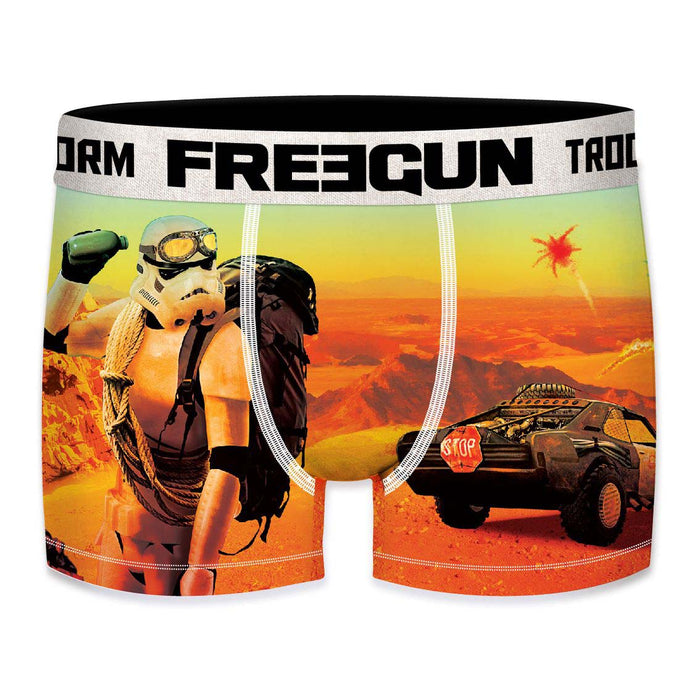 Freegun Star Wars Herren Boxershorts Funny Stormtrooper Krieg der Sterne Meme Druck 1er Pack S M L XL XXL