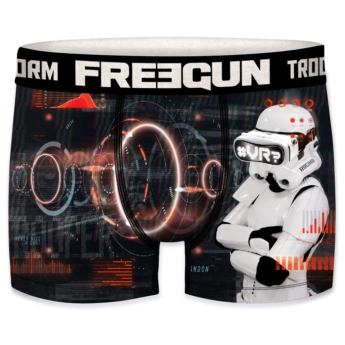 Freegun Star Wars Herren Boxershorts Funny Stormtrooper Krieg der Sterne Meme Druck 1er Pack S M L XL XXL