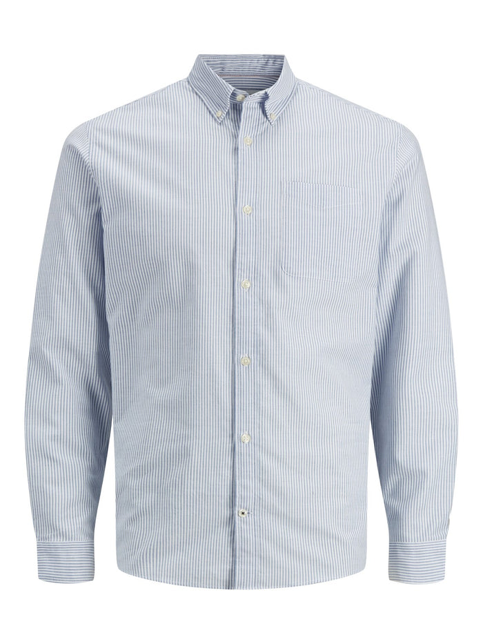 Jack & Jones Herren Freizeit Hemd JJEOXFORD - Slim Fit