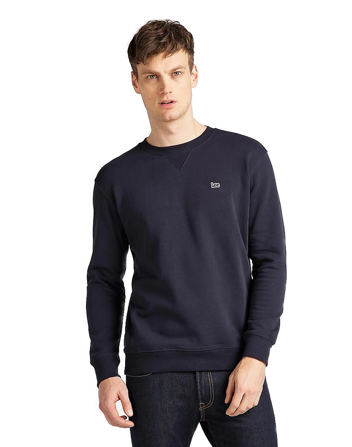 Lee Herren Rundhals Sweatshirt Plain Crew