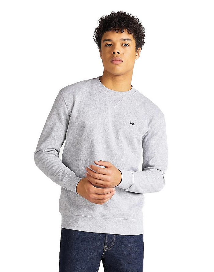Lee Herren Rundhals Sweatshirt Plain Crew