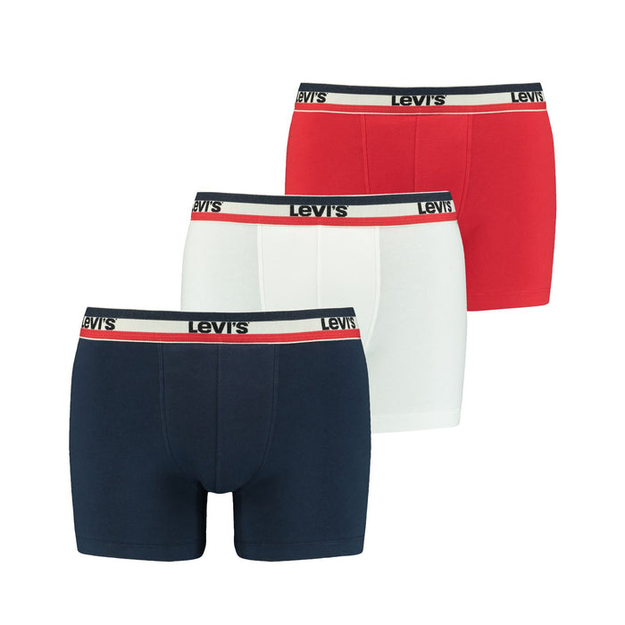 Levis Herren Sportswear Logo Boxer Brief 3er Pack
