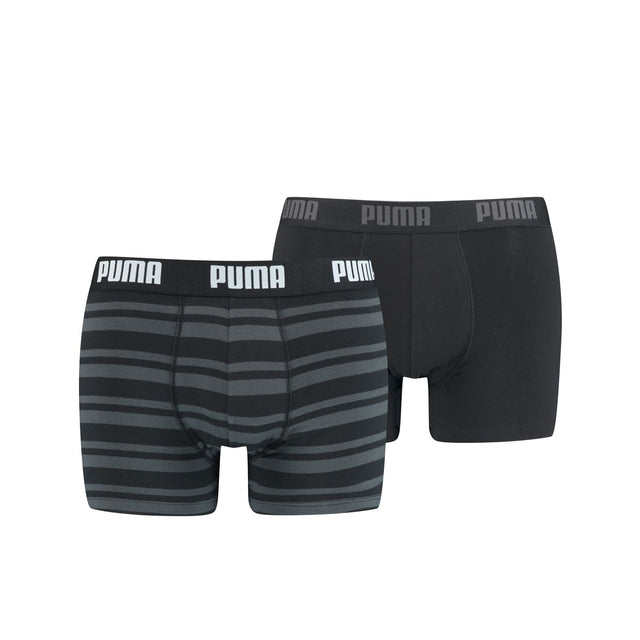 Puma Herren Boxershort  Heritage Stripe 2er Pack