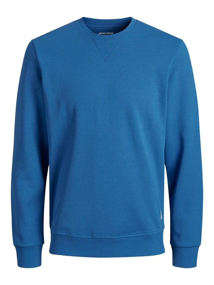 Jack & Jones Herren Sweatshirt JJEBASIC SWEAT CREW NECK