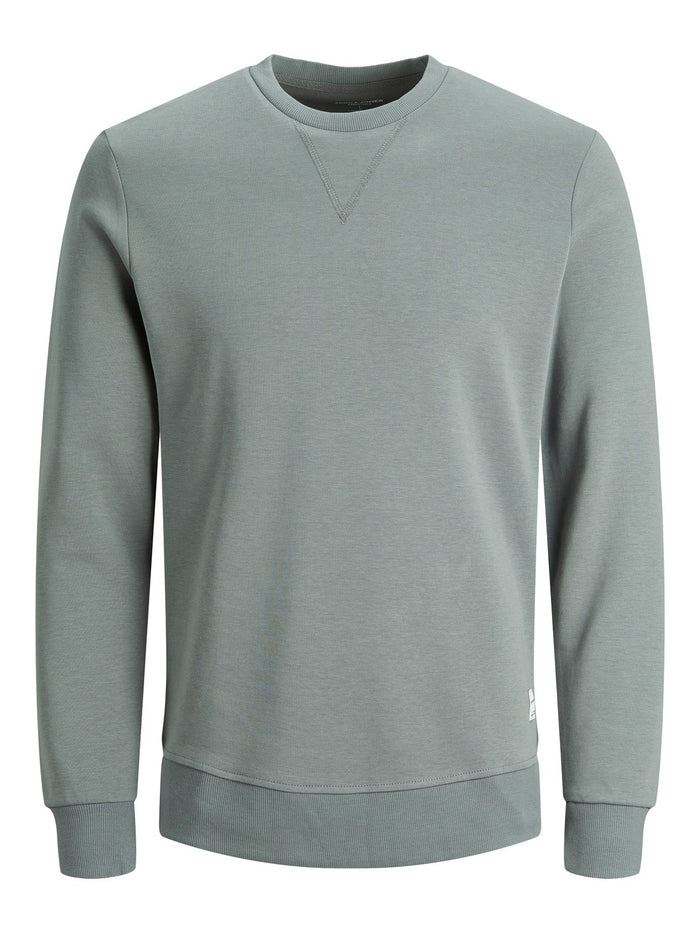 Jack & Jones Herren Sweatshirt JJEBASIC SWEAT CREW NECK