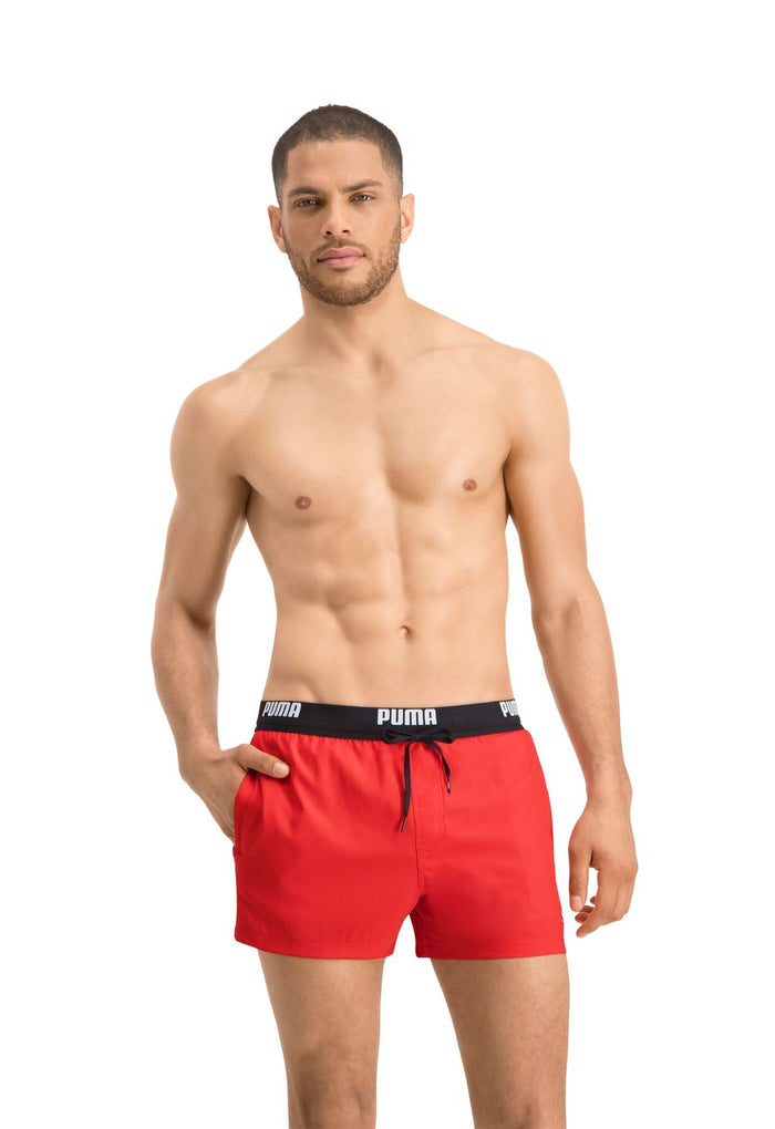 Puma Swim Herren Logo Short Length Swim Short