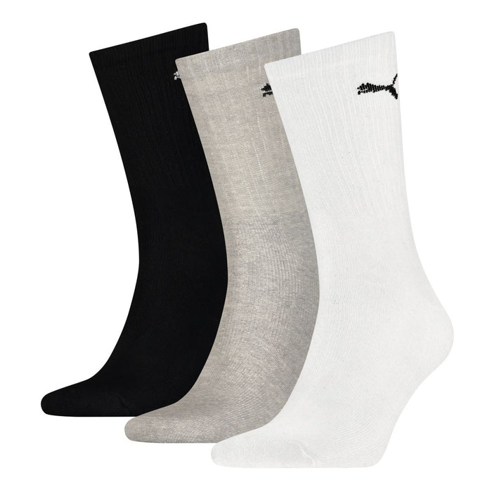 Puma Unisex Herren Damen Socken SPORT CREW LIGHTWEIGHT 3er Pack
