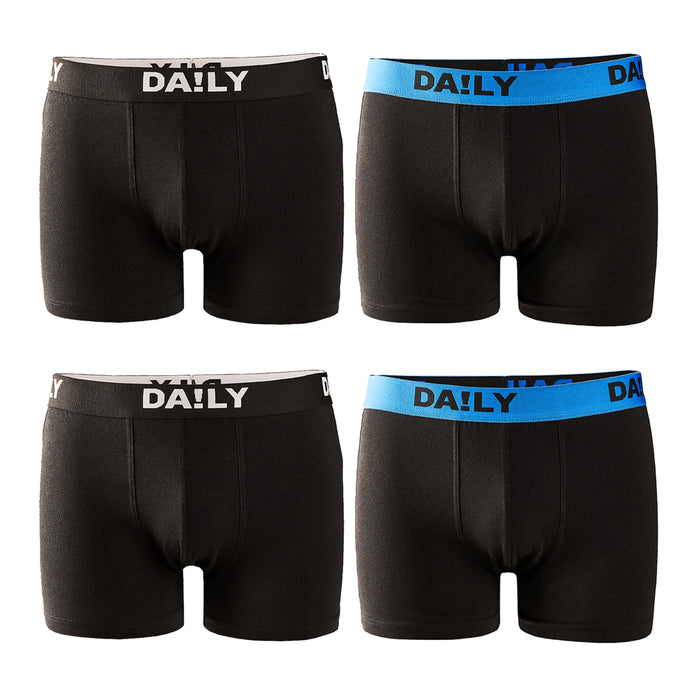 DA!LY UNDERWEAR Herren Boxershort 4er Pack