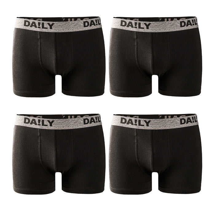 DA!LY UNDERWEAR Herren Boxershort 4er Pack