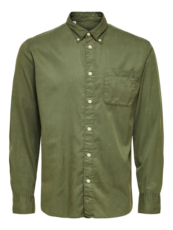 Selected Homme Herren Freizeithemd SLHREGRICK - Regular Fit