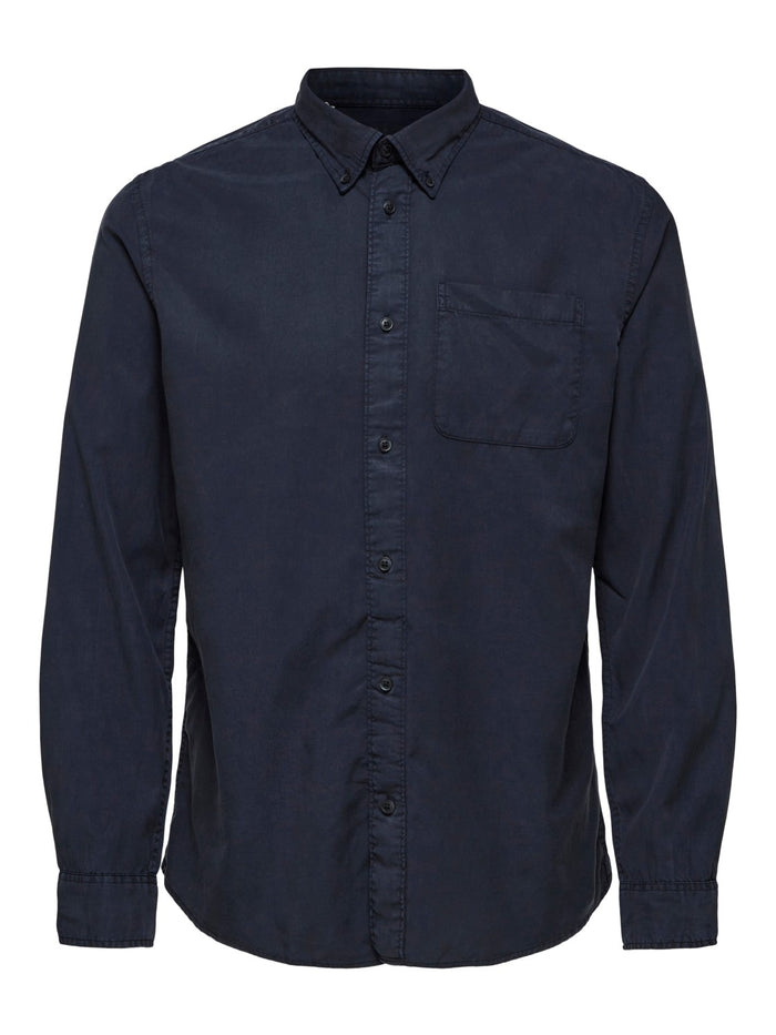 Selected Homme Herren Freizeithemd SLHREGRICK - Regular Fit