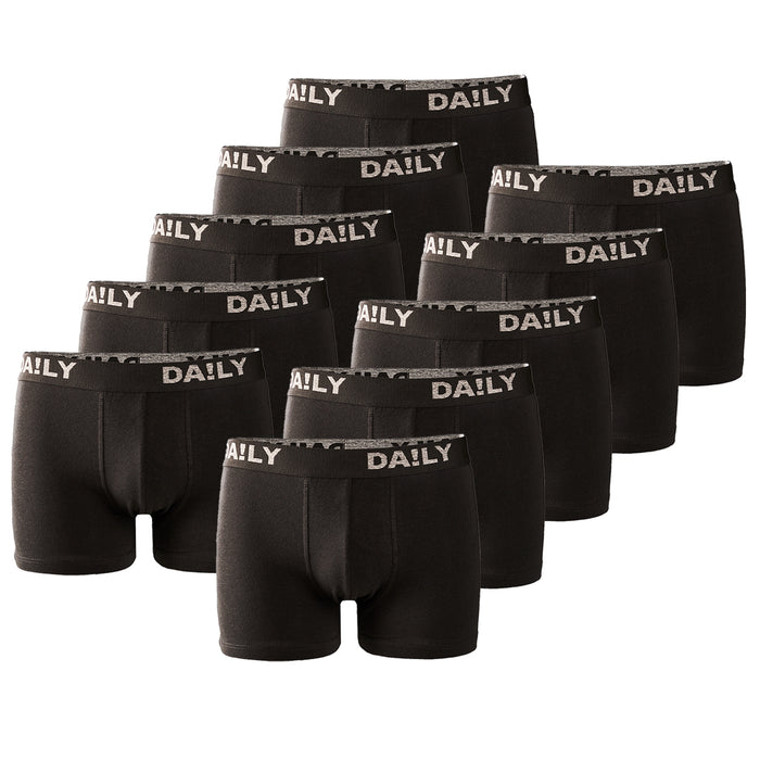 DA!LY UNDERWEAR Herren Boxershort 10er Pack