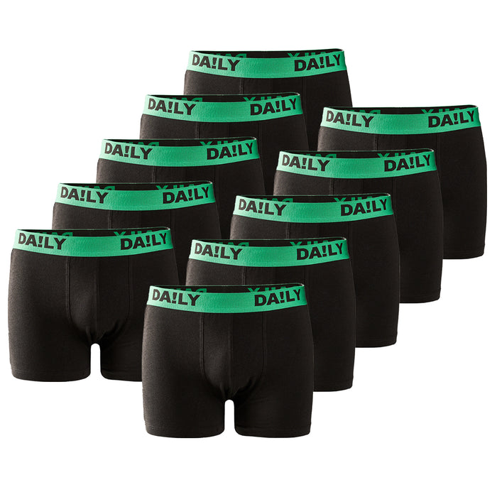 DA!LY UNDERWEAR Herren Boxershort 10er Pack