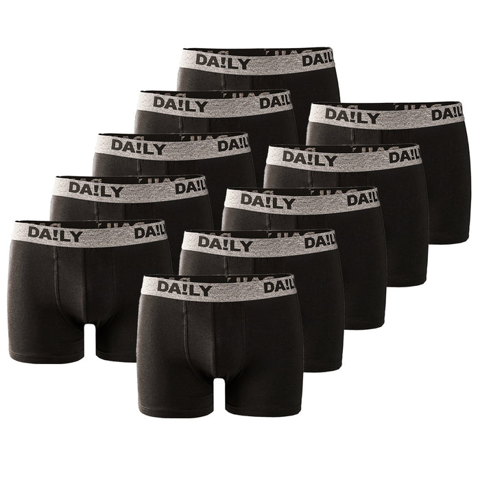 DA!LY UNDERWEAR Herren Boxershort 10er Pack