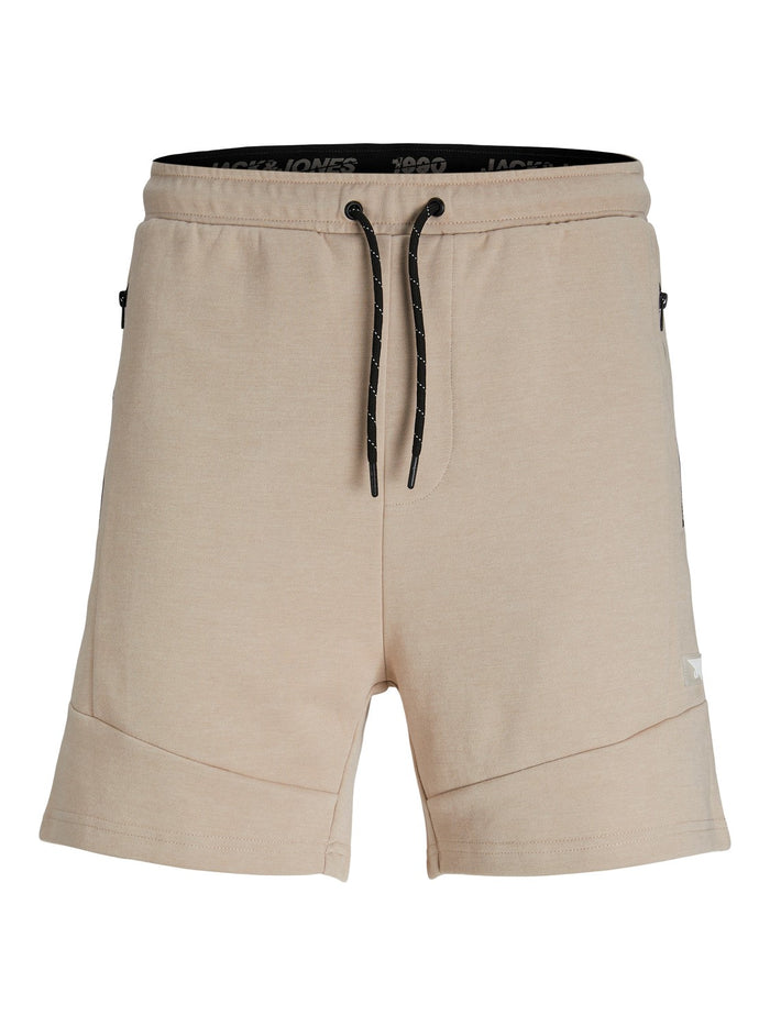 Jack & Jones Herren Sweat Short JJIAIR - Schwarz Grau Blau Beige Grün