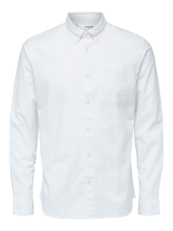Selected Homme Herren Freizeithemd SLHREGRICK-OX FLEX - Regular Fit