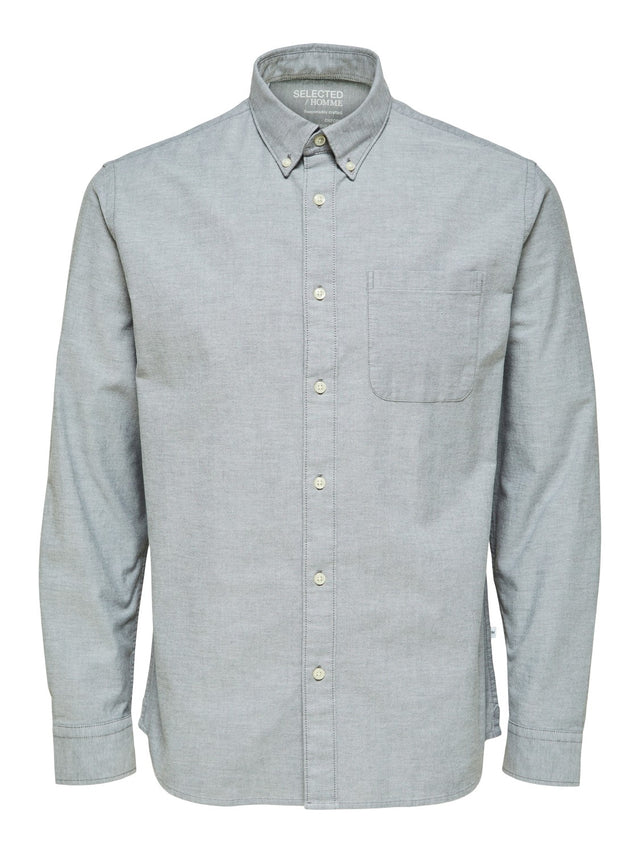 Selected Homme Herren Freizeithemd SLHREGRICK-OX FLEX - Regular Fit