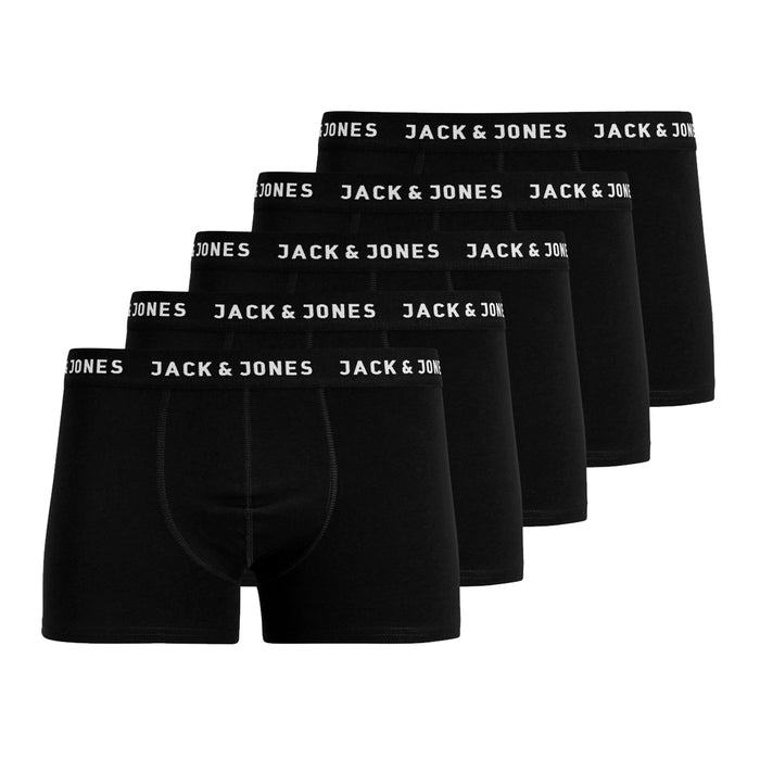 Jack & Jones Herren Boxershort JACHUEY TRUNKS 5er Pack