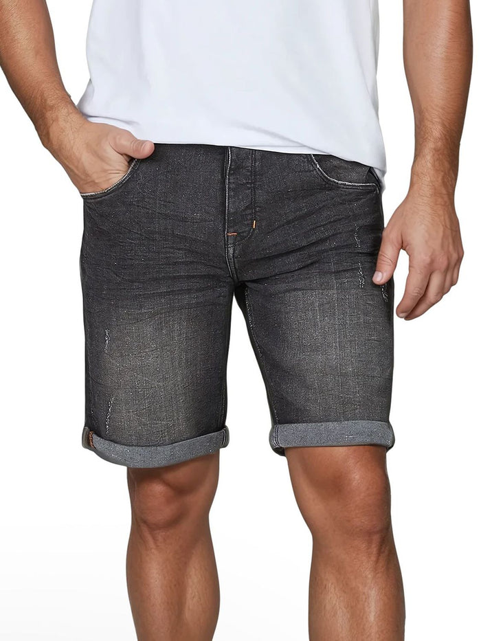 riverso Jeans Shorts Herren Stretch Kurz Regular Fit RIVTom