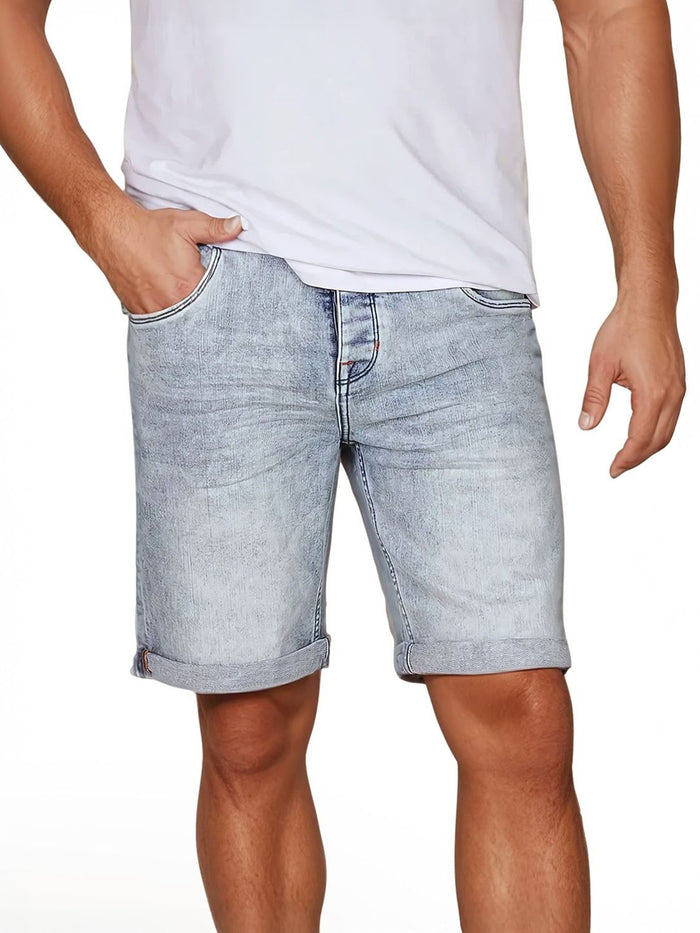 riverso Jeans Shorts Herren Stretch Kurz Regular Fit RIVTom