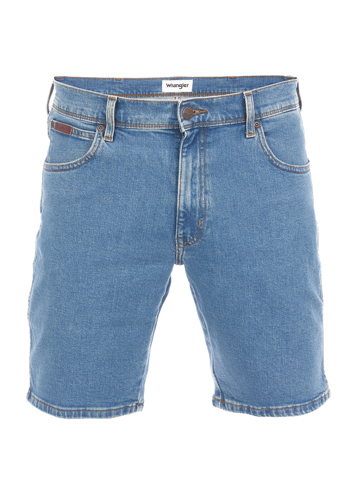 Wrangler Herren Jeans Short Texas Stretch Regular Fit