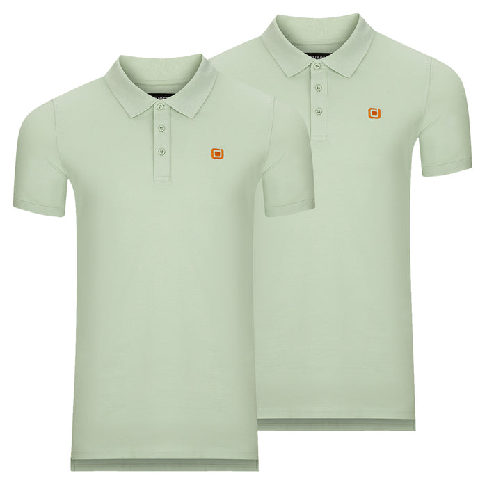 riverso Herren Basic Poloshirt RIVJohn Regular Fit 2er Pack