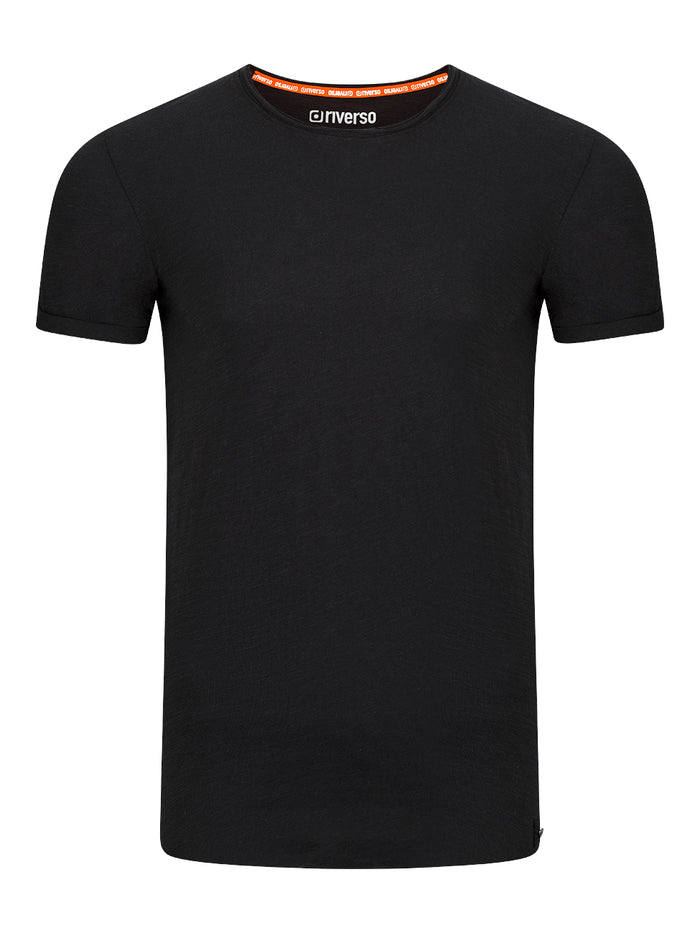 riverso Herren Basic T-Shirt RIVJonas Regular Fit