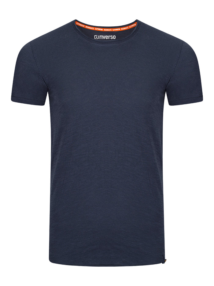 riverso Herren Basic T-Shirt RIVJonas Regular Fit