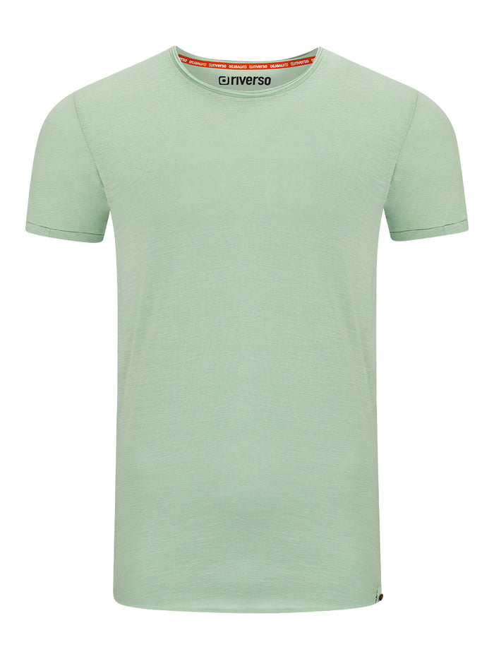 riverso Herren Basic T-Shirt RIVJonas Regular Fit