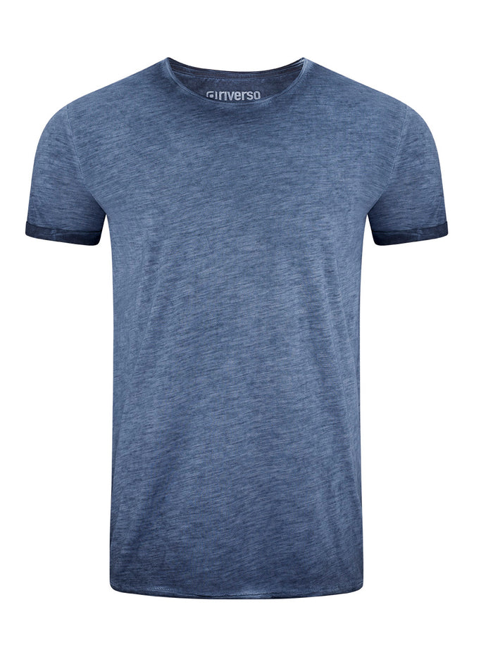 riverso Herren Basic T-Shirt RIVMatteo Regular Fit