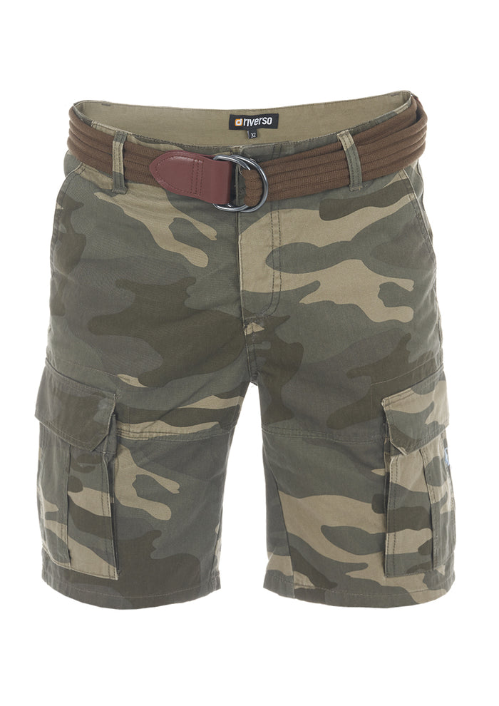 riverso Herren Cargo Shorts RIVJakob Regular Fit