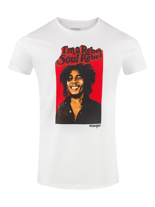 Wrangler Herren Rundhals T-Shirt SOUL REBEL TEE - Regular Fit