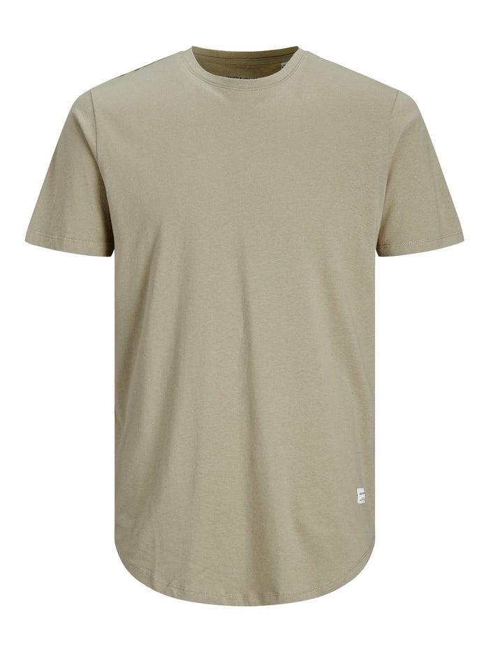 Jack & Jones Herren Rundhals T-Shirt JJENOA Regular Fit
