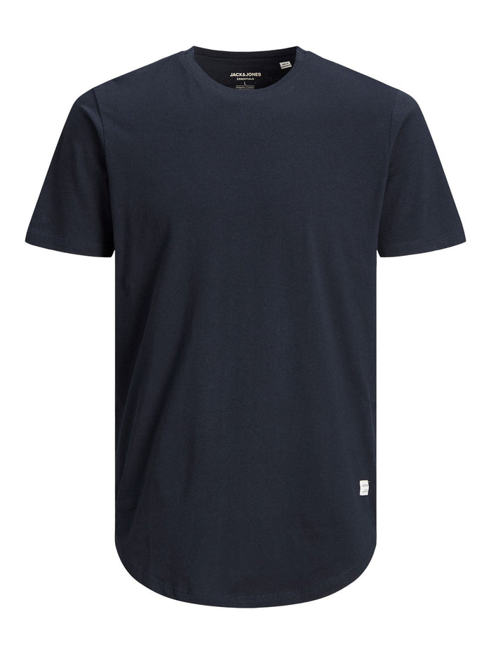 Jack & Jones Herren Rundhals T-Shirt JJENOA Regular Fit