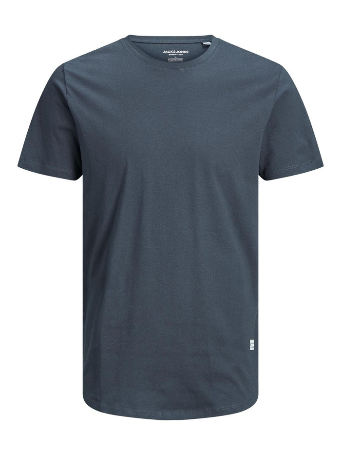 Jack & Jones Herren Rundhals T-Shirt JJENOA Regular Fit