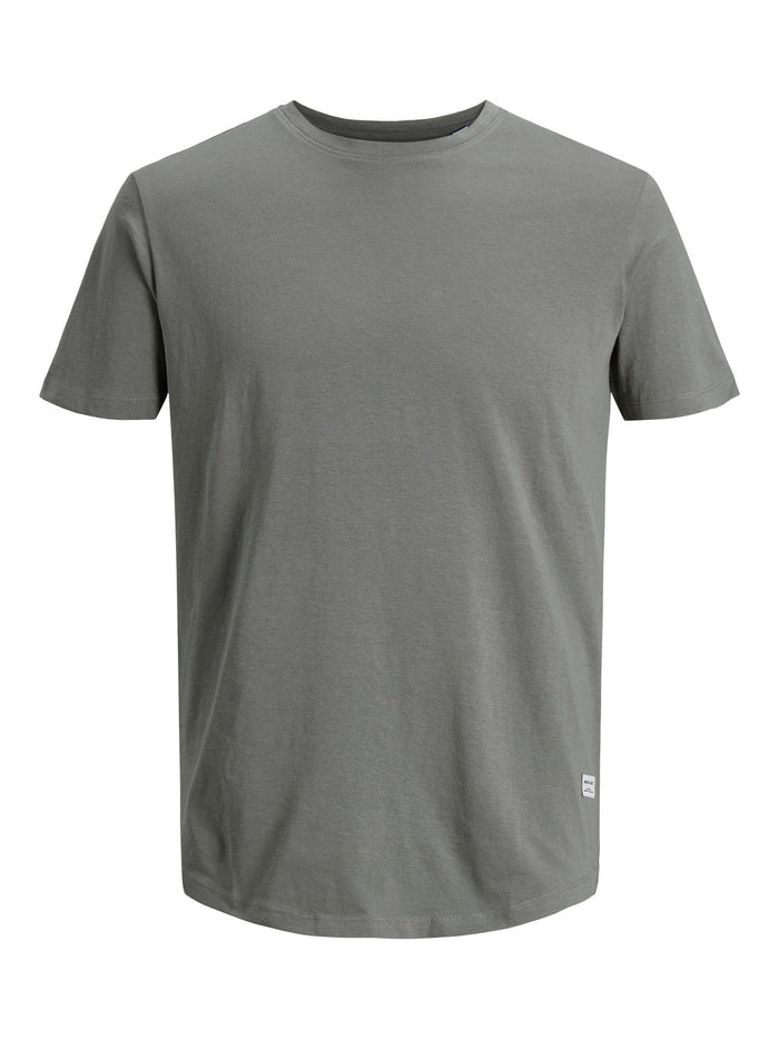 Jack & Jones Herren Rundhals T-Shirt JJENOA Regular Fit