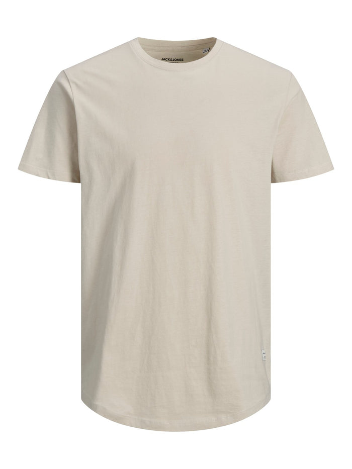 Jack & Jones Herren Rundhals T-Shirt JJENOA Regular Fit