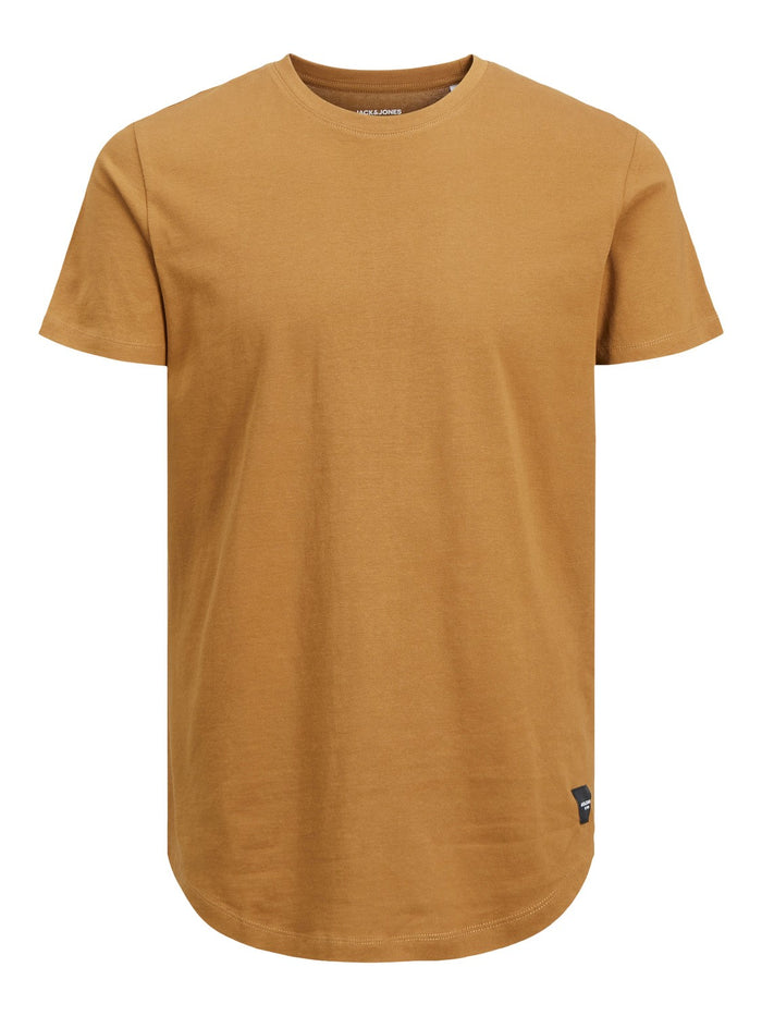 Jack & Jones Herren Rundhals T-Shirt JJENOA Regular Fit