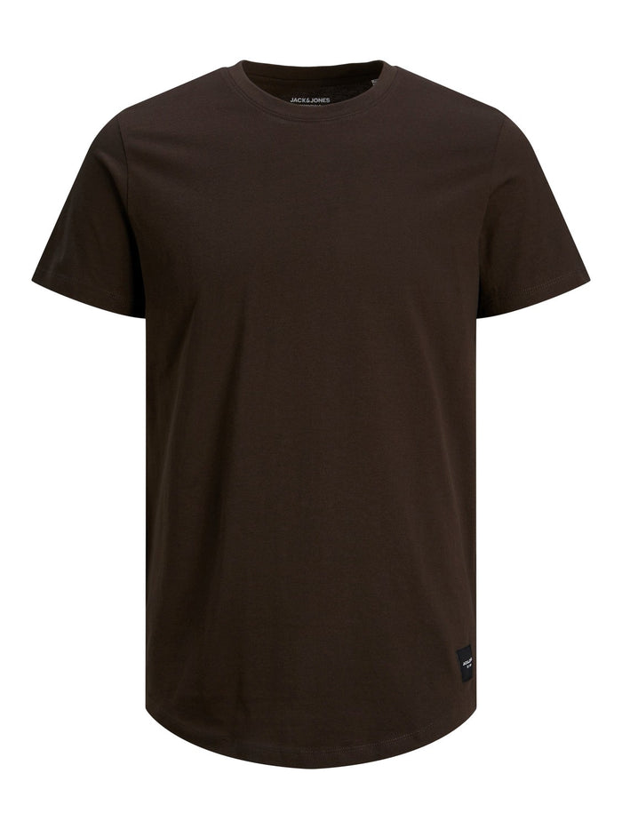 Jack & Jones Herren Rundhals T-Shirt JJENOA Regular Fit