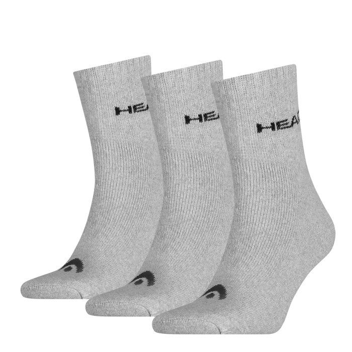 HEAD Unisex Sportsocken Crew 3er Pack