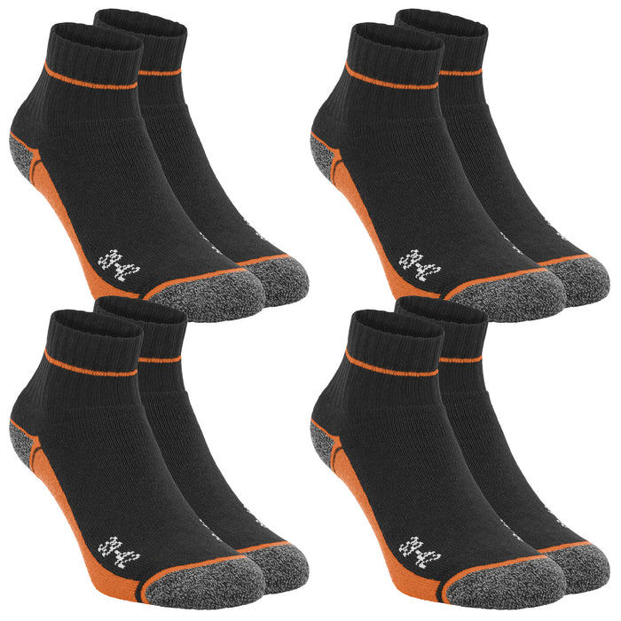 DA!LY UNDERWEAR WORK SOCKS Quarter Unisex Herren Damen Arbeitssocken 4er Pack