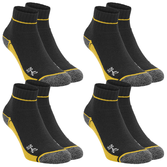 DA!LY UNDERWEAR WORK SOCKS Quarter Unisex Herren Damen Arbeitssocken 4er Pack