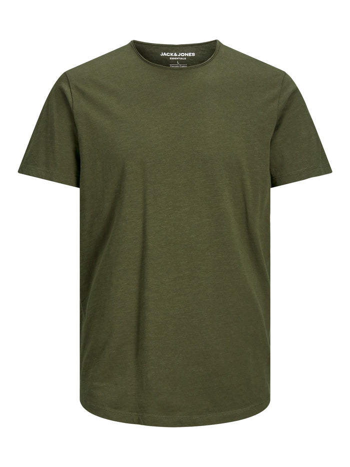 Jack & Jones Herren Rundhals T-Shirt JJEBASHER Regular Fit